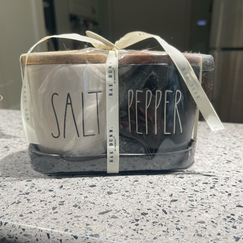 COPY - Rae Dunn Salt & Pepper holder